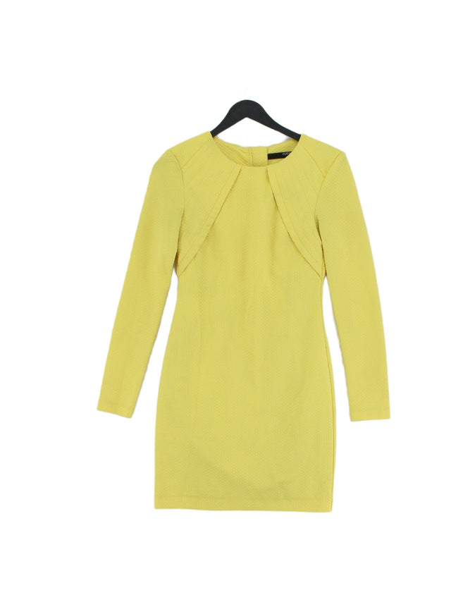 Cut25 Women's Midi Dress XS Yellow Polyester with Spandex