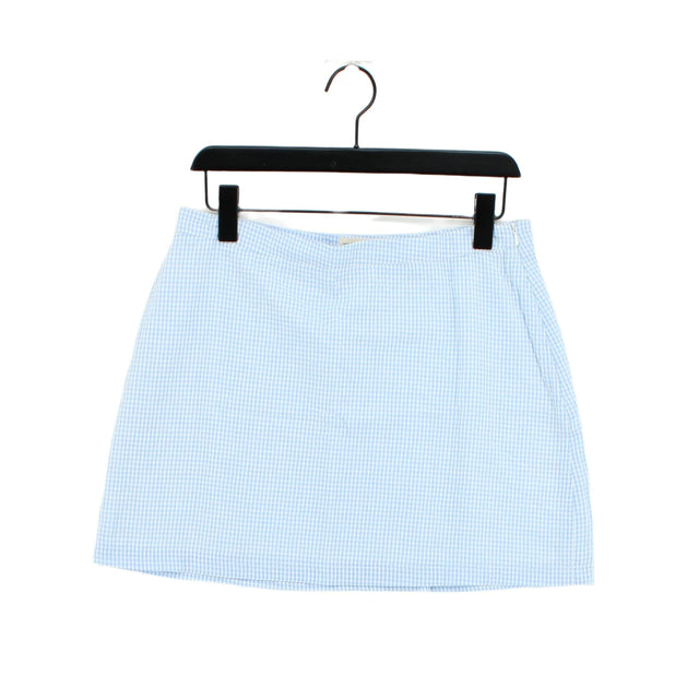 Urban Renewal Women's Mini Skirt L Blue 100% Cotton