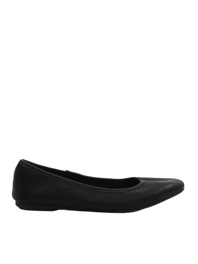New Look Women's Flat Shoes UK 4 Black 100% Other
