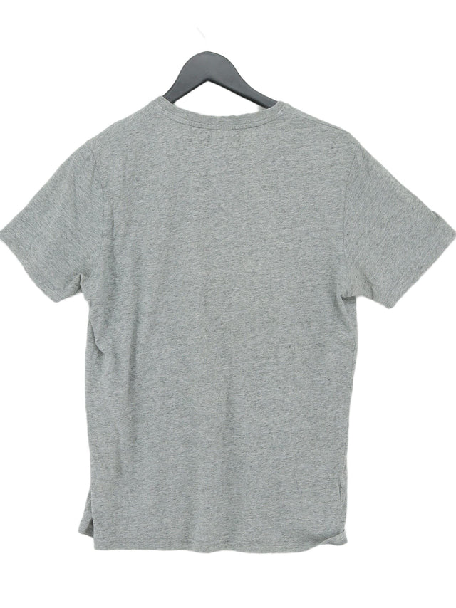 Fred Perry Men's T-Shirt M Grey 100% Cotton