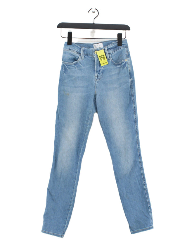 Frame Women's Jeans W 26 in Blue Cotton with Lyocell Modal