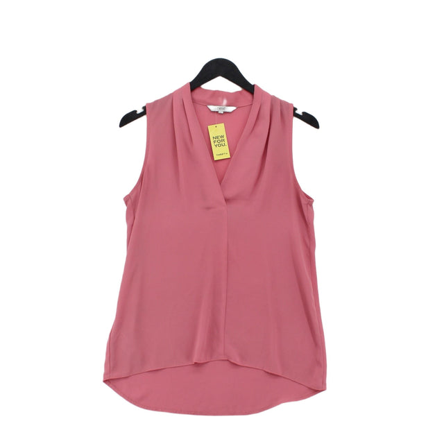 Next Women's Blouse UK 8 Pink 100% Polyester