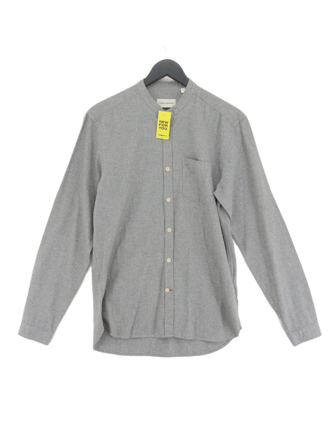 Oliver Spencer Men's Shirt Collar: 15 in Grey 100% Cotton