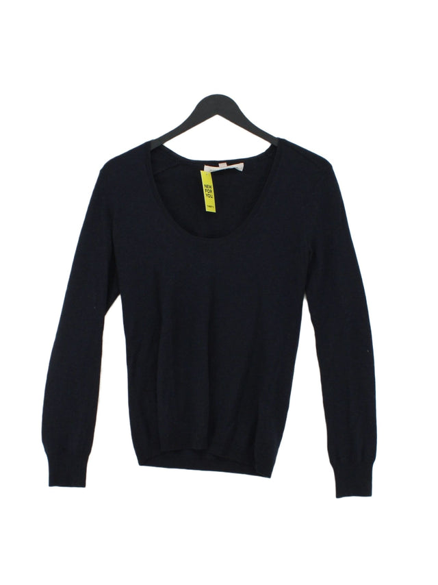 French Connection Women's Jumper XS Blue 100% Cotton