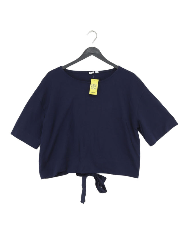 Gap Women's Top S Blue 100% Cotton