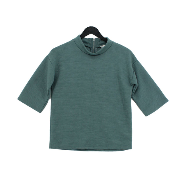 Nümph Women's Top XS Green Cotton with Polyester