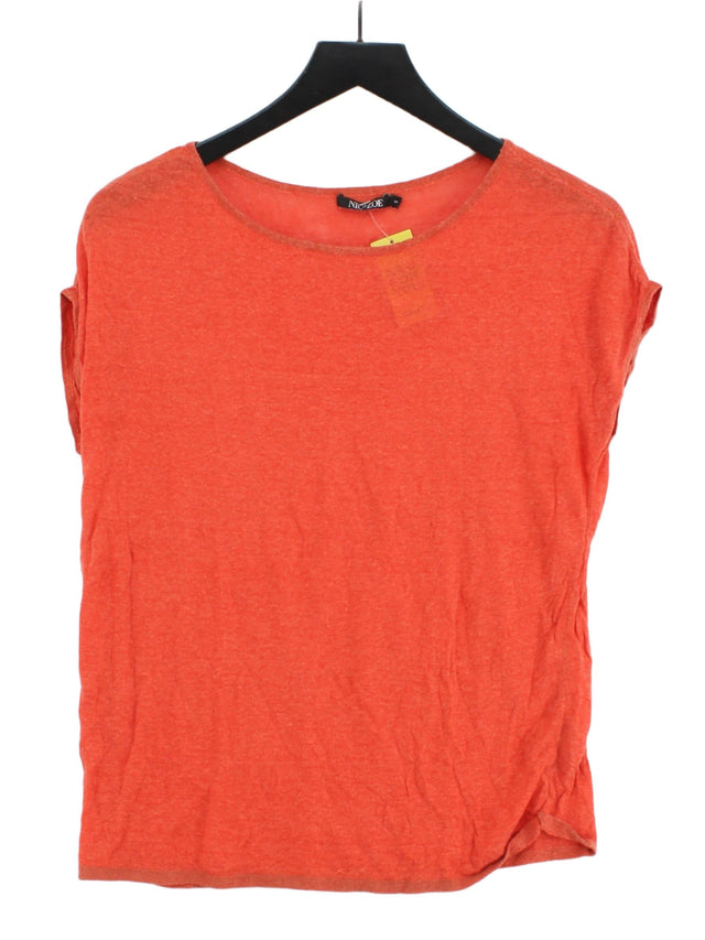 Nic + Zoe Women's T-Shirt S Orange 100% Other