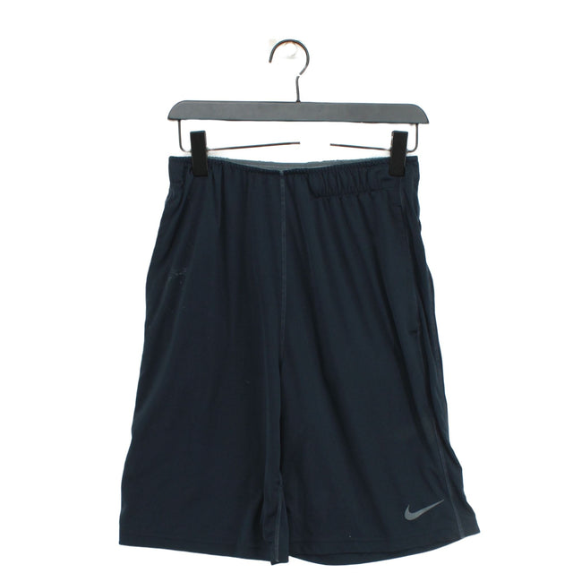 Nike Men's Shorts S Blue 100% Polyester