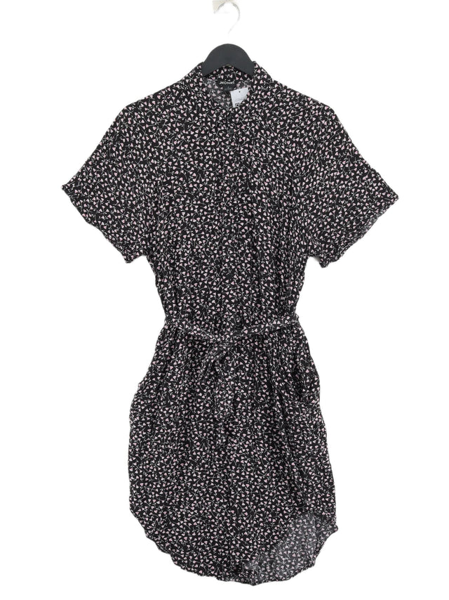 Monki Women's Midi Dress S Black 100% Viscose
