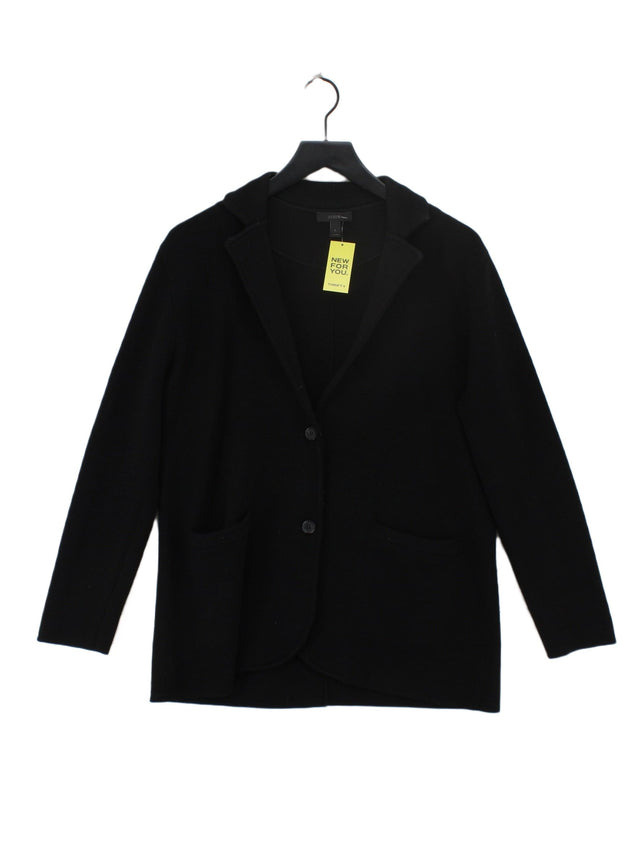 J. Crew Women's Blazer L Black 100% Wool