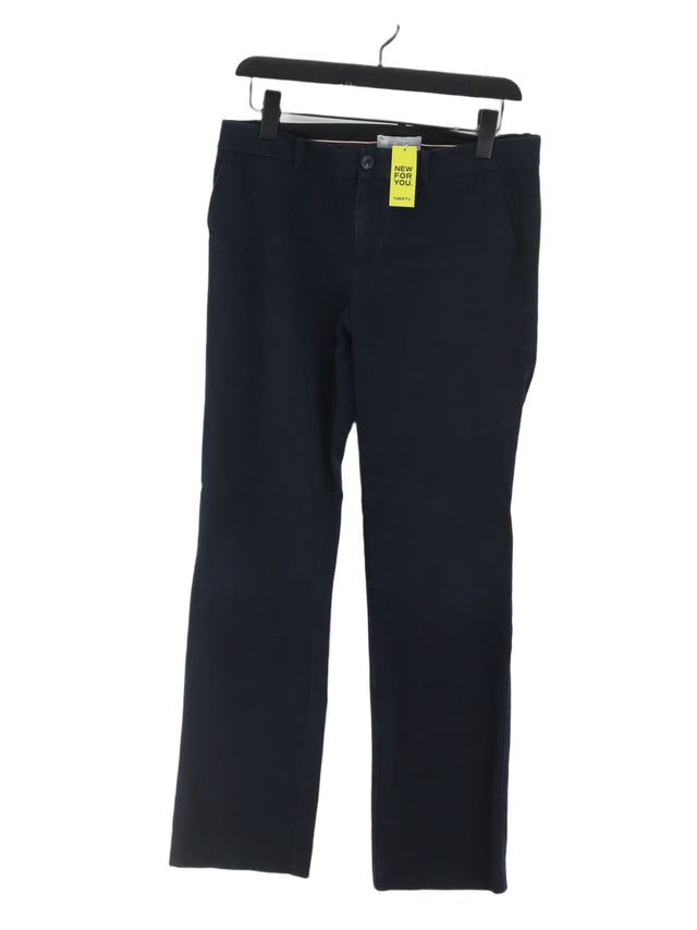 Gap Women's Suit Trousers UK 10 Blue 100% Other