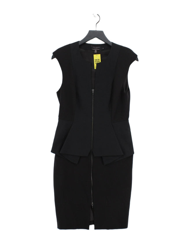 Ted Baker Women's Midi Dress UK 12 Black