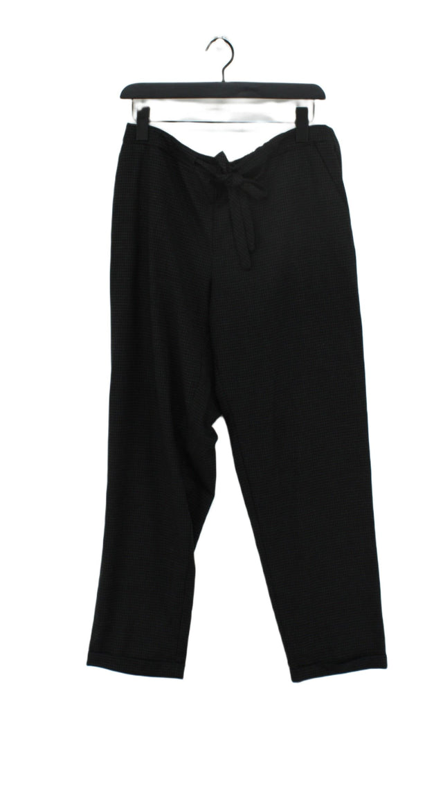 MNG Women's Suit Trousers L Grey 100% Cotton