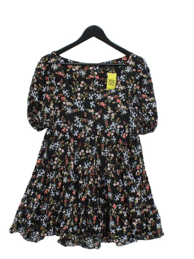 Urban Outfitters Women's Mini Dress S Black 100% Viscose