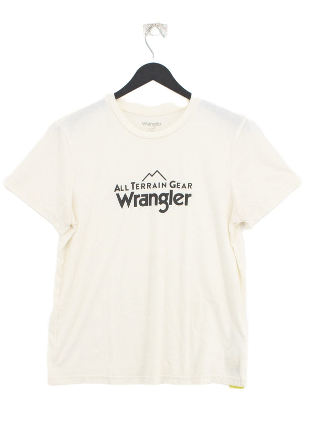 Wrangler Women's T-Shirt L White 100% Polyester