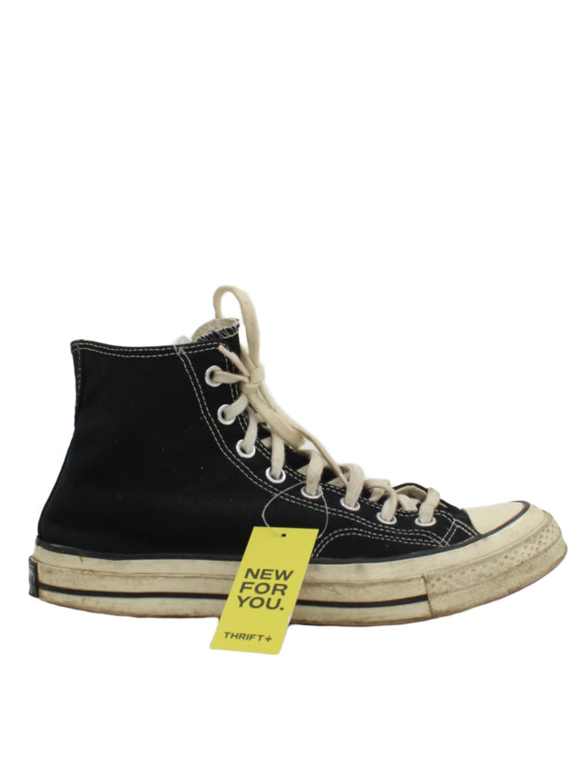 Converse Women's Trainers UK 8.5 Black 100% Other