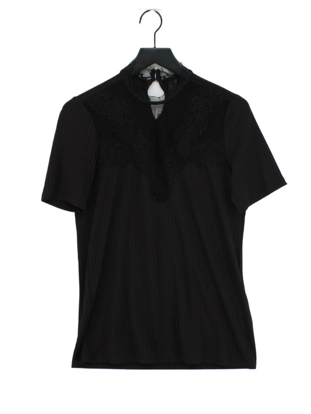 Y.A.S Women's Blouse S Black 100% Polyester
