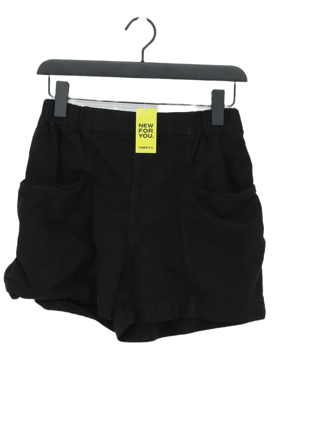 Uniqlo Women's Shorts M Black 100% Cotton