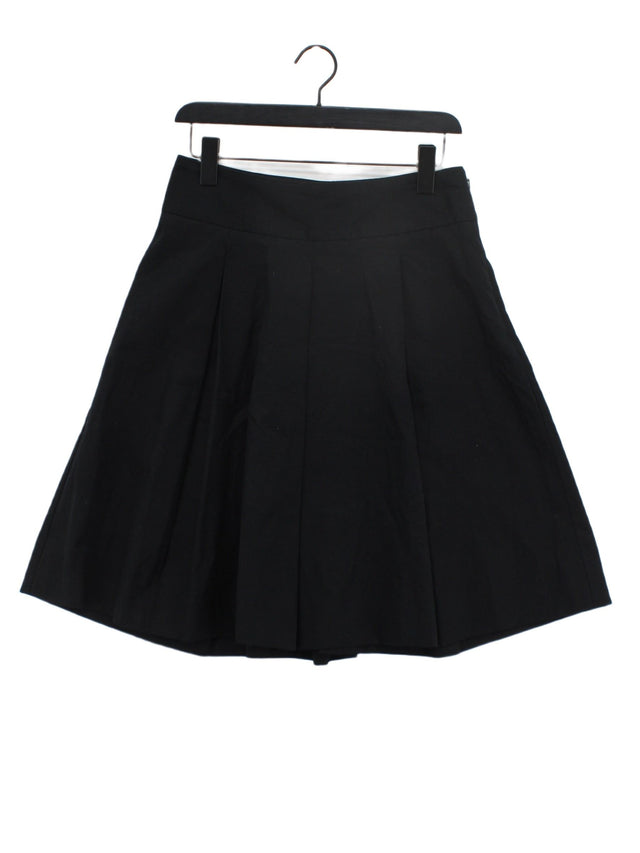 Gap Women's Midi Skirt UK 16 Black 100% Cotton
