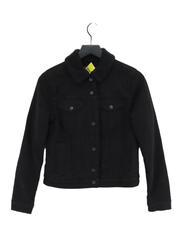 Levi’s Women's Jacket S Black Cotton with Elastane, Lyocell Modal