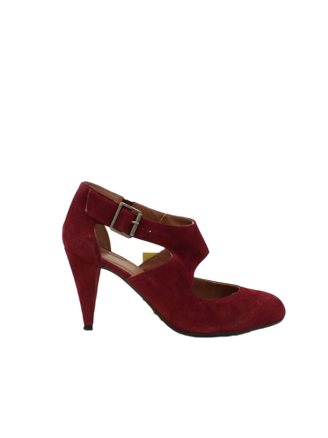 Topshop Women's Heels UK 6 Red 100% Other