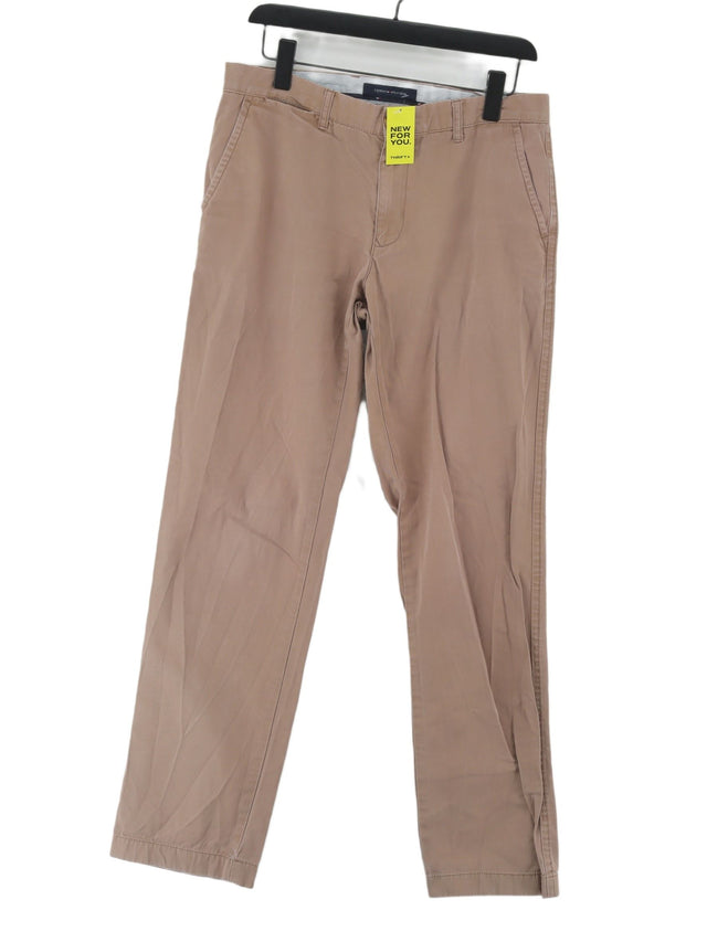 Tommy Hilfiger Men's Trousers W 32 in; L 34 in Tan 100% Cotton