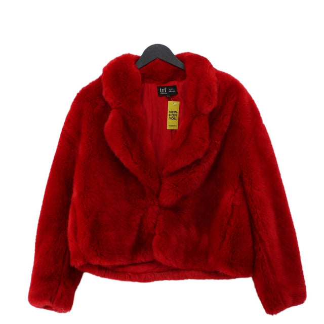 TRF Women's Coat S Red 100% Other