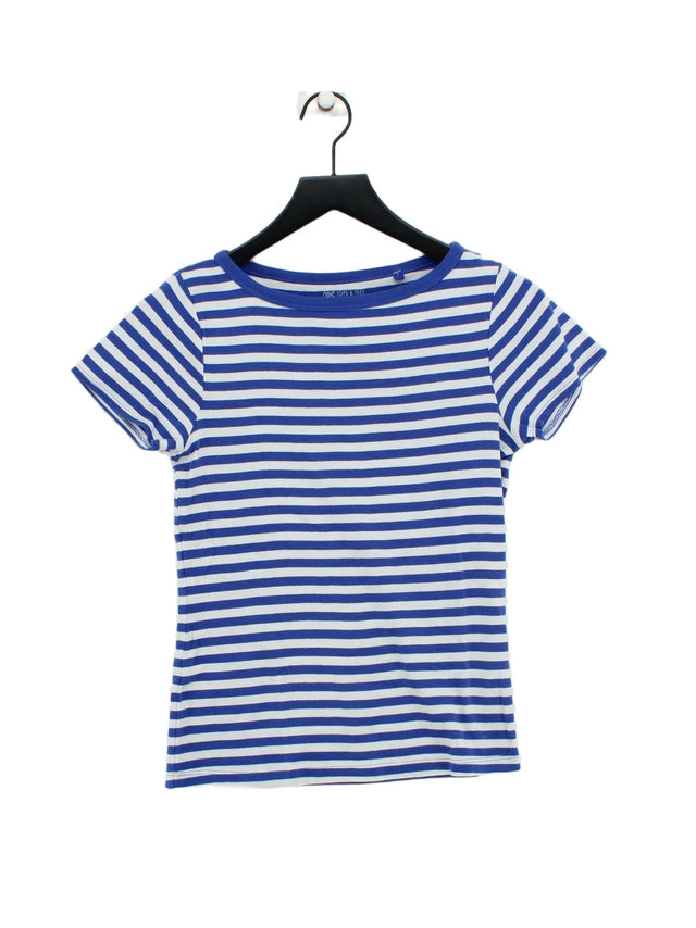Next Women's T-Shirt UK 10 Blue 100% Other