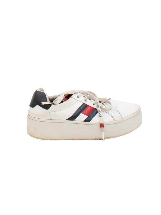 Tommy Jeans Women's Trainers UK 5 White 100% Other