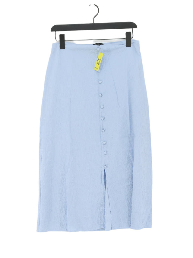 Nobody's Child Women's Midi Skirt UK 12 Blue