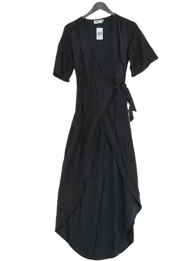 Moves Women's Maxi Dress UK 8 Black Viscose with Polyester