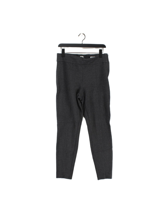 Gap Women's Suit Trousers L Grey Cotton with Elastane, Lyocell Modal, Spandex