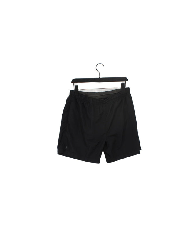 New Look Men's Shorts M Black 100% Polyester