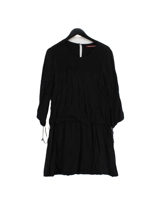 Comptoir Des Cotonniers Women's Midi Dress M Black Other with Viscose
