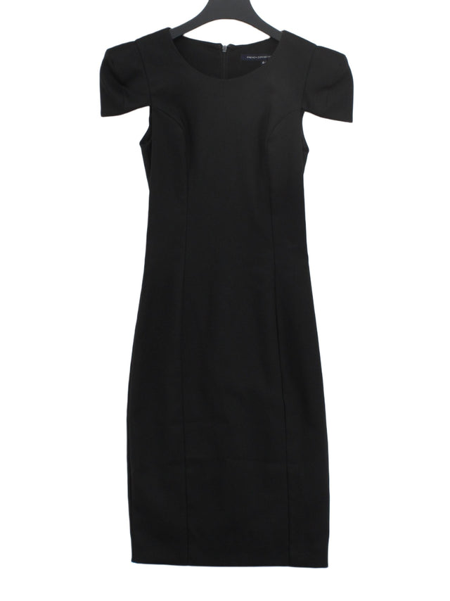 French Connection Women's Midi Dress UK 6 Black