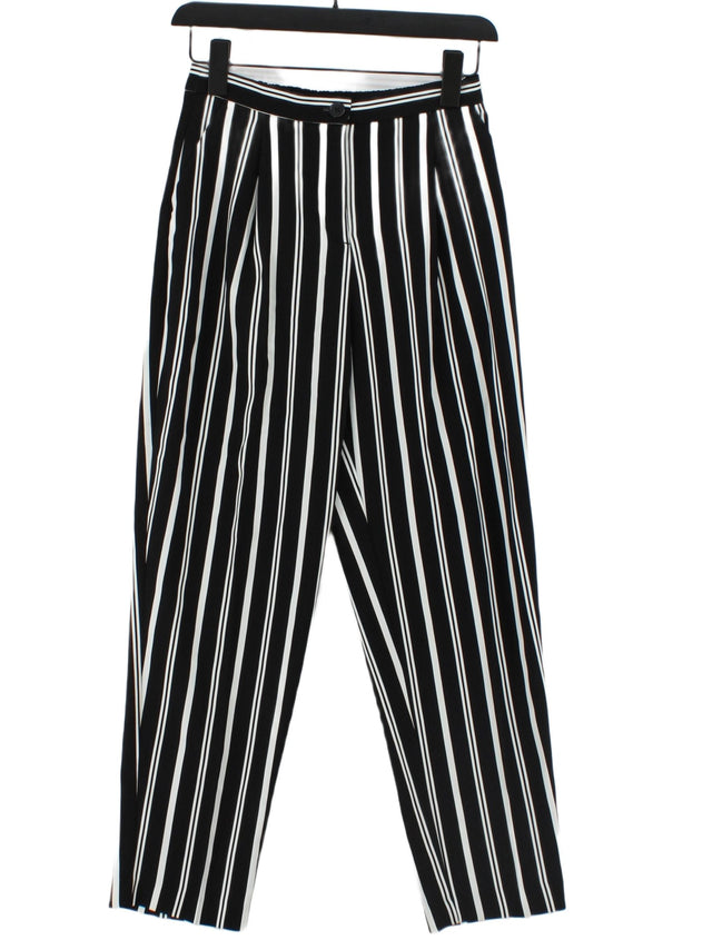 Monki Women's Suit Trousers UK 6 Black 100% Polyester