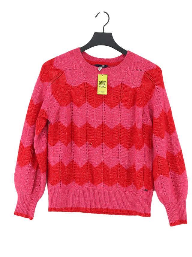 Joules Women's Jumper UK 8 Multi Acrylic with Polyester