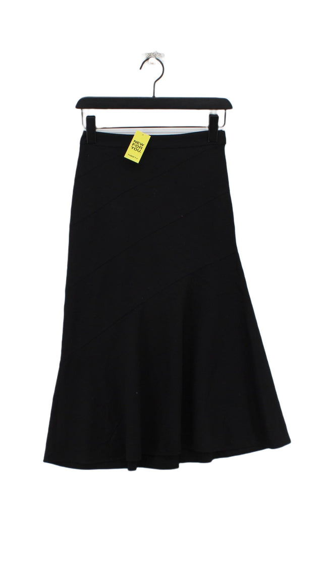 Theory Women's Midi Skirt W 26 in Black 100% Polyester
