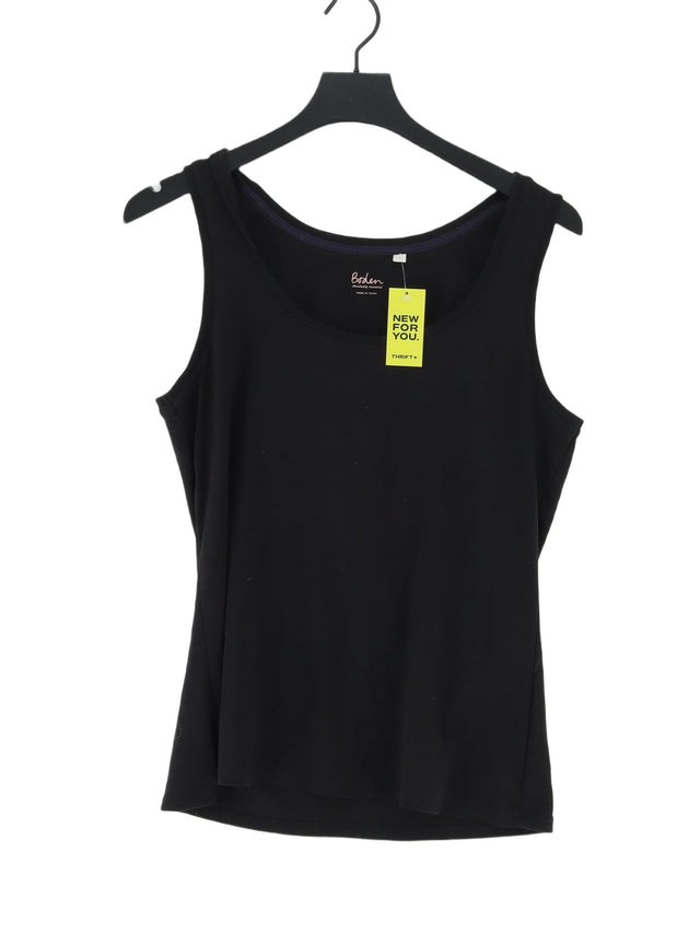 Boden Women's T-Shirt L Black Cotton with Elastane