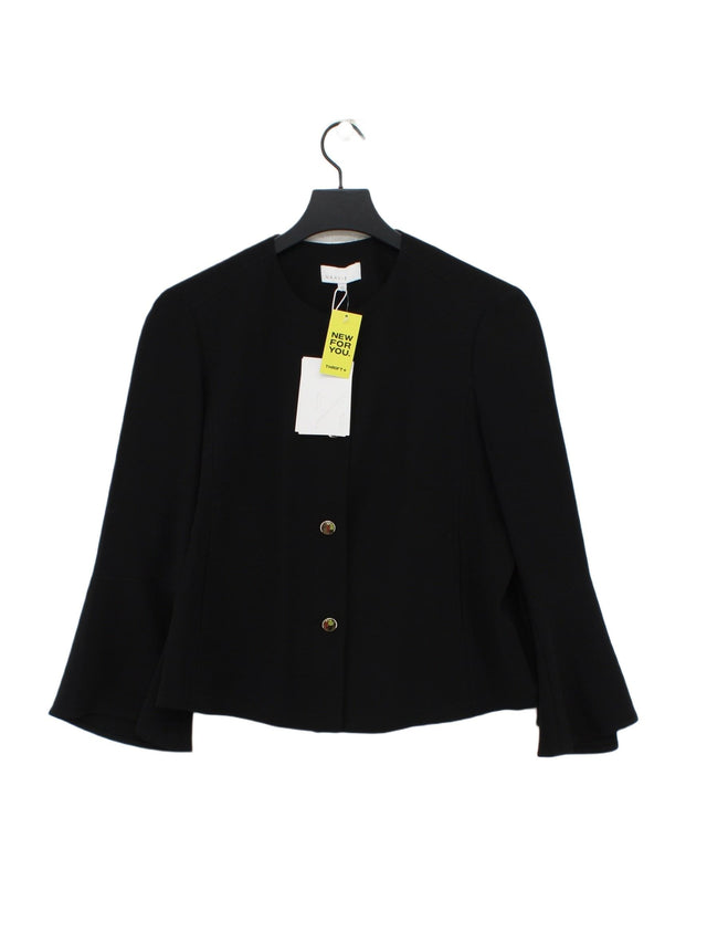 NAAYIB Women's Blazer UK 10 Black 100% Polyester