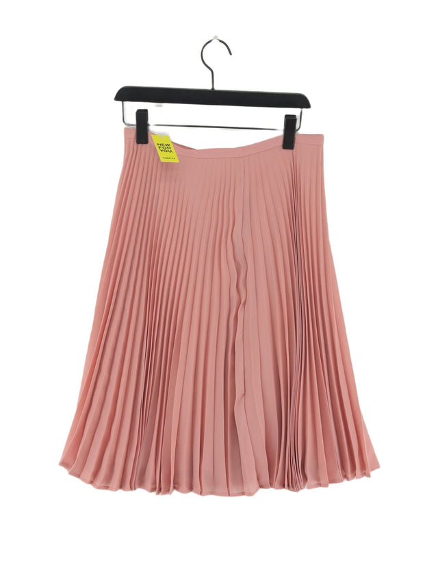 Monsoon Women's Maxi Skirt UK 10 Pink 100% Polyester