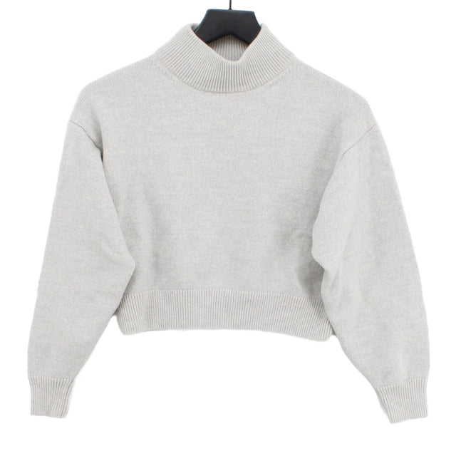 Wilfred Free Women's Jumper M Grey Wool with Elastane, Nylon