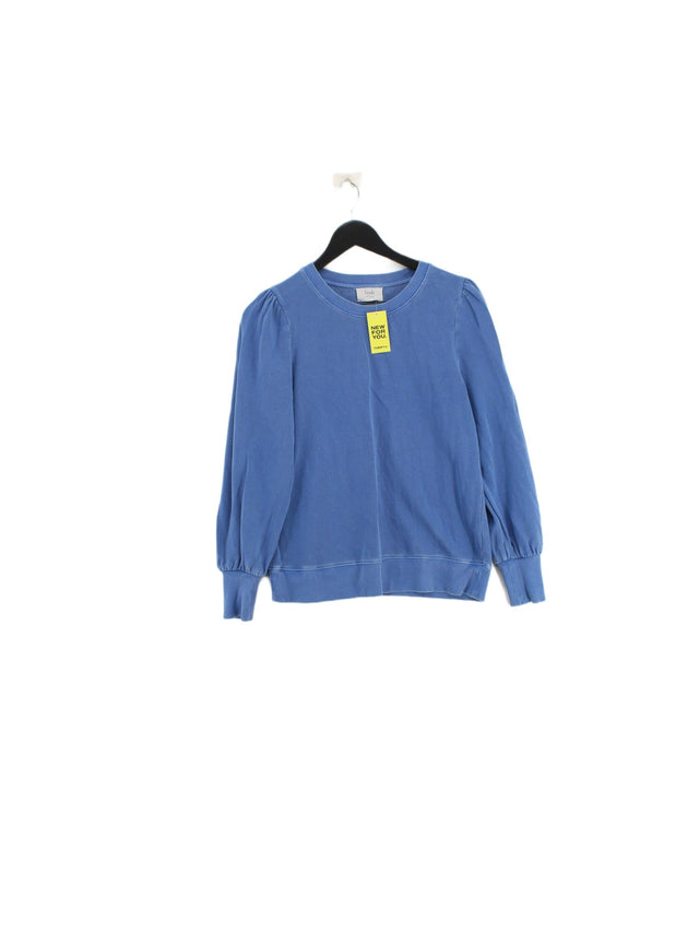 Hush Women's Jumper S Blue 100% Cotton