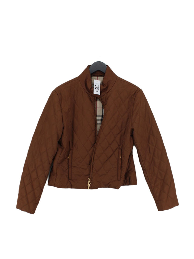 Burberry Women's Jacket S Brown 100% Polyester