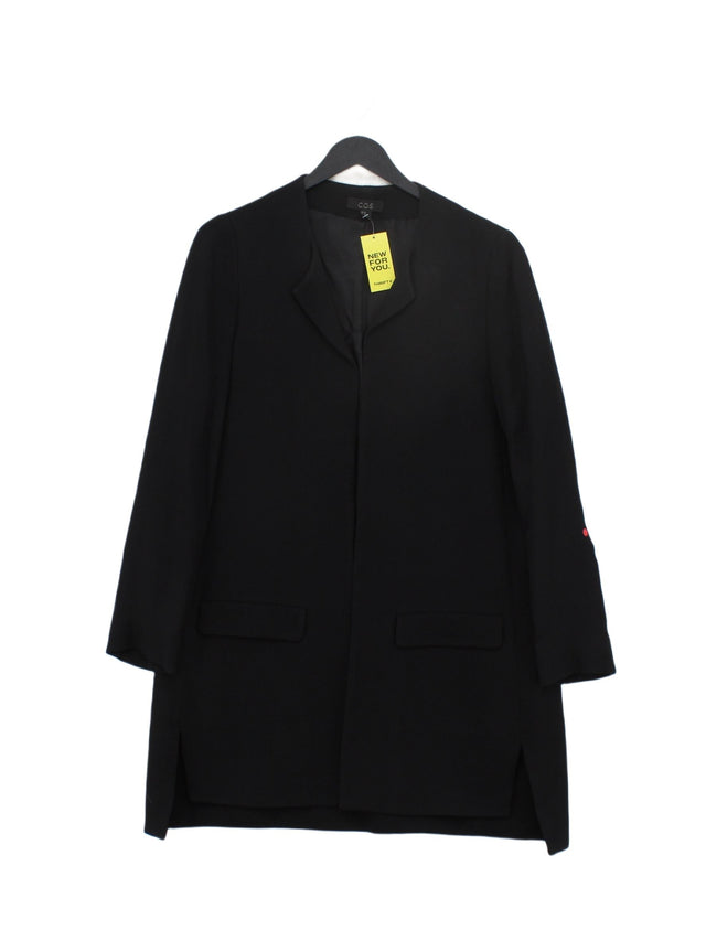COS Women's Jacket UK 10 Black 100% Viscose