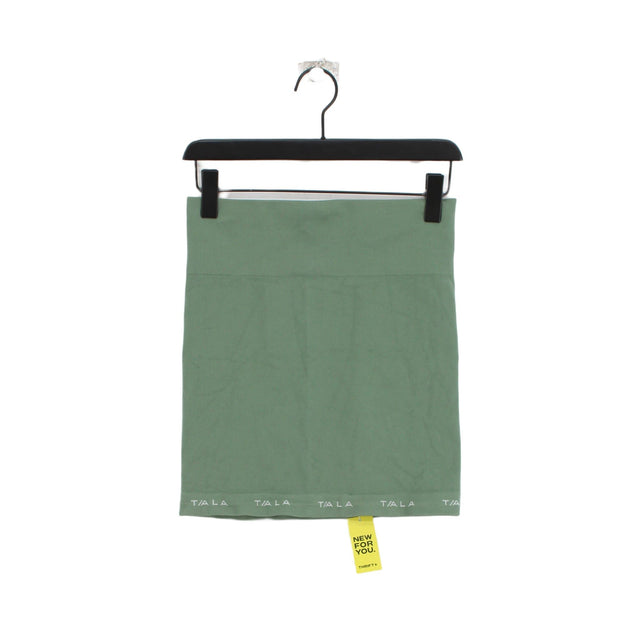 Tala Women's Mini Skirt L Green Polyamide with Elastane