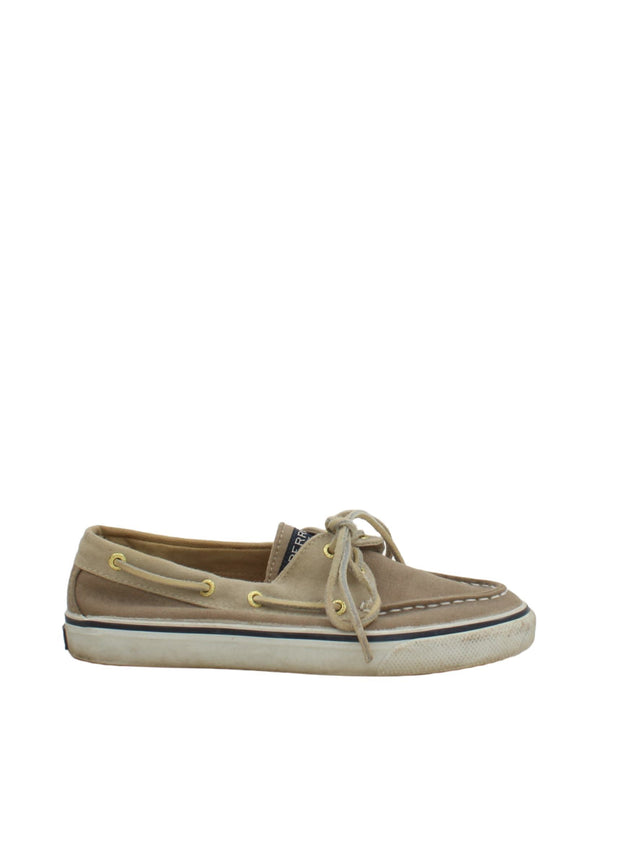 Sperry Women's Flat Shoes UK 4 Tan 100% Other