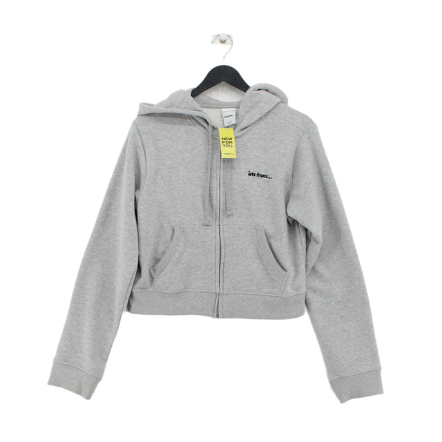Iets Frans Women's Hoodie XL Grey Cotton with Polyester