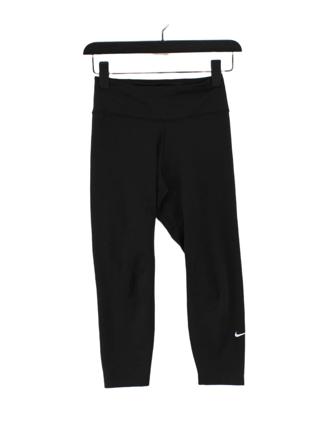 Nike Women's Sports Bottoms XS Black Polyester with Elastane
