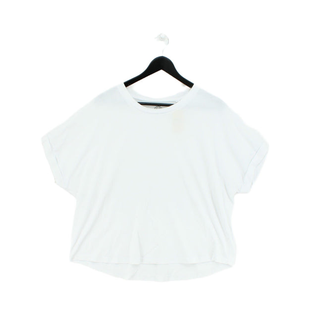 OM & AH London Women's T-Shirt L White 100% Other